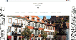 Desktop Screenshot of hotelamkornmarkt.de